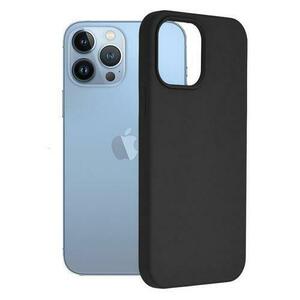 Husa Cover Silicon Mat 3mk pentru iPhone 13 Pro Negru imagine