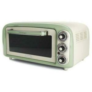 Cuptor electric Ariete Vintage 979, 18 l, 1380 W, Design Rustic (Crem/Verde) imagine