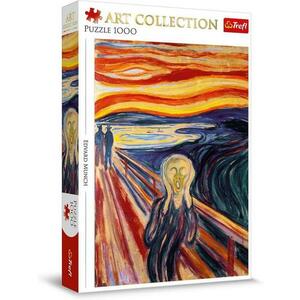 Puzzle 1000 piese Trefl, Edward Munch - Tipatul imagine