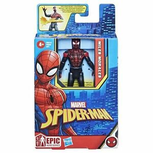 Figurina Spider-Man Epic Hero - Miles Morales, 10 cm imagine