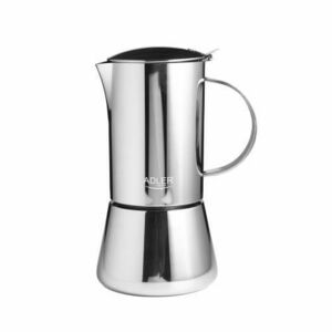 Cafetiera Moka Adler AD 4419, 0.35 l, 6 cesti (Inox) imagine