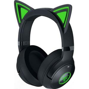Casti Gaming Wireless Razer Kraken Kitty V2 BT, Bluetooth, Iluminare Razer Chroma RGB, Microfon (Negru) imagine
