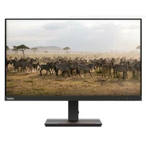 Monitor IPS LED Lenovo ThinkVision 27inch S27e-20, Full HD (1920 x 1080), VGA, HDMI (Negru) imagine