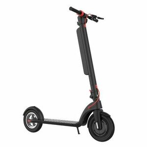 Trotineta electrica pliabila iSEN X8 2025, aplicatie dedicata, roti 10inch, motor 350W, autonomie 45km, viteza 38km/h, baterie detasabila (Negru) imagine