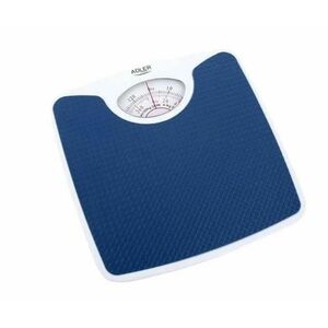 Cantar corporal mecanic Adler AD 8151 B, 130 kg (Alb/Albastru) imagine