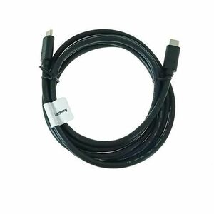 Cablu Lanberg CA-CMCM-32CU-0018-BK, USB-C, 100W, 1.8m (Negru) imagine
