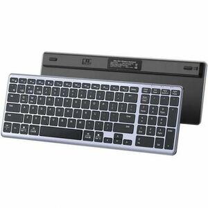 Tastatura Wireless UGREEN KU005, BT / Wi-Fi, Gri imagine