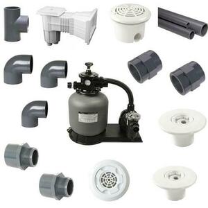 Kit WP filtrare piscine beton, Volum maxim 30 mc imagine
