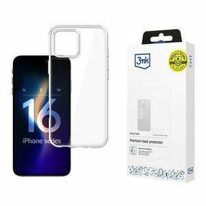 Husa de protectie 3mk Armor Case pentru iPhone 16 Pro Max, Transparent imagine