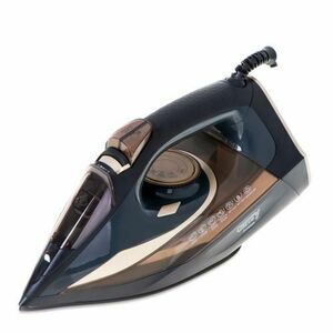 Fier de calcat Camry CR 5036, 3400 W, Jet de abur 95 g/min, Debit de abur 50 g/min, Talpa ceramica (Negru/Cupru) imagine