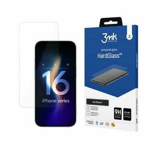 Folie de protectie 3mk HardGlass pentru iPhone 16 Plus imagine