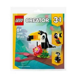 LEGO Creator 30688, tukan tropical, 59 piese imagine