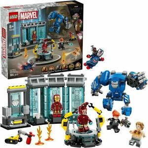 LEGO® Marvel - Laboratorul lui Iron Man: Sala armurilor 76315, 384 piese imagine