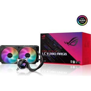 Cooler Procesor cu lichid ASUS ROG STRIX LC II 280 ARGB, compatibil Intel/AMD imagine