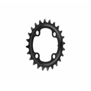 Placa pedalier Force 24T Cr-Mo, Neagra imagine