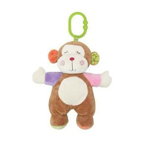 Jucarie de plus Lorelli Maimutica, 22 cm, zornaitor, 0 luni+ imagine