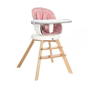 Scaun de masa 3 in 1 Lorelli Napoli Pink Bears, sezut rotativ, Roz imagine