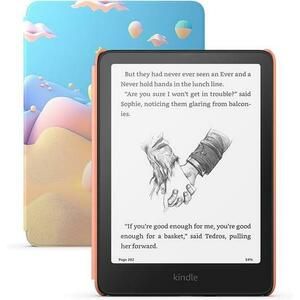 eBook Reader Amazon Kindle Paperwhite Kids Gen 12 2024 Starfish, Ecran 300ppi 7inch, Wi-Fi, Bluetooth, 16GB Flash, USB Type-C (Roz) imagine