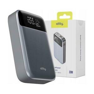 ​Acumulator extern Allity APB-200, PD QC, 33W, 10000 mAh (Gri) imagine