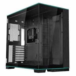 Carcasa Lian Li O11D EVO RGB, iluminare ARGB, Middle Tower, fara sursa, ATX (Negru) imagine