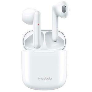 Casti True Wireless Mcdodo HP-5300 Teana Series TWS, Bluetooth 5.1, Waterproof IPX4, Microfon (Alb) imagine