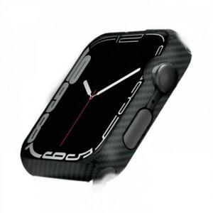 Carcasa Pitaka Air Case Aramida Apple Watch 7 41mm, Negru imagine