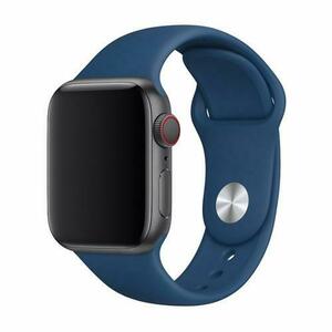 Curea Devia Deluxe Series Sport pentru Apple Watch 42mm / 44mm , Blue Horizon, silicon imagine