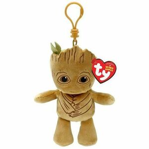 Breloc de plus Ty Groot, 8.5 cm (Maro) imagine