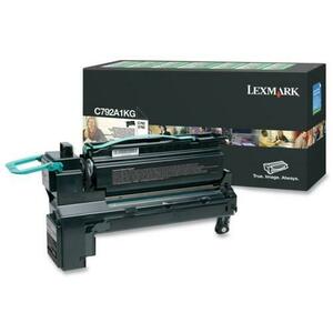 Toner Lexmark C792A1KG (Negru - program return) imagine