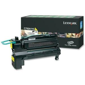 Toner Lexmark C792A1YG (Galben - program return) imagine