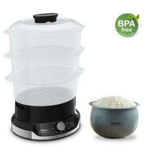 Aparat de gatit cu aburi TEFAL VC204810, 800 W, 9 L (Negru) imagine