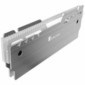 Cooler memorii RAM Jonsbo NC-3, Iluminare ARGB, Pentru 2 memorii (Gri) imagine