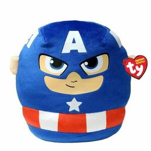 Jucarie de plus Ty Captain America (Rosu/Albastru) imagine