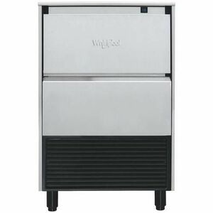 Masina de gheata profesionala WHIRLPOOL ADN 114, 55kg/24 ore (Argintiu) imagine