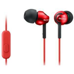 Casti cu microfon Sony MDR-EX110AP (Rosu) imagine