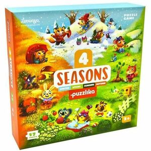 Puzzle 4 Amazing Seasons, Carton, 17 piese imagine