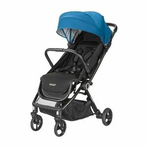 Carucior Sport Ecologic, Larktale, Autofold, 0-2 ani, 20 kg (Negru/Albastru) imagine