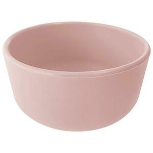 Bol din silicon Minikoioi Pinky Pink, Diametru 11.5 cm imagine