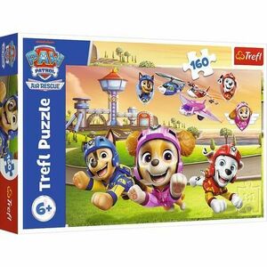 Puzzle Trefl 160 Piese, Patrula Catelusilor - Echipa de salvare (Multicolor) imagine