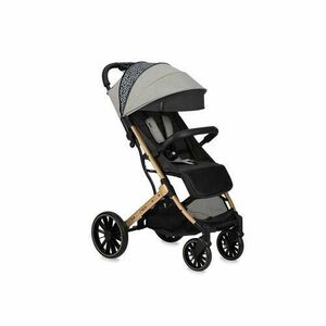 Carucior sport Momi Estelle Dakar Leopard, 0-3 ani, 22 kg (Gri/Auriu) imagine