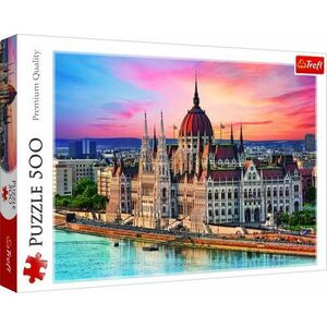 Puzzle Trefl 500 piese - Orasul Budapesta imagine