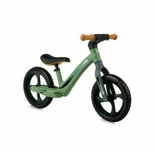 Bicicleta fara pedale Momi Mizo, roti 12inch, Verde imagine