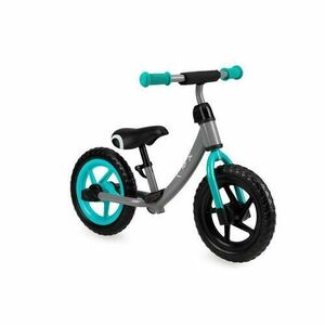 Bicicleta fara pedale Momi Ross, 2-4 ani, Negru/Gri imagine
