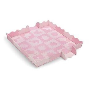 Covoras de joaca Puzzle 150x150 cm, Momi Zawi - Pink imagine