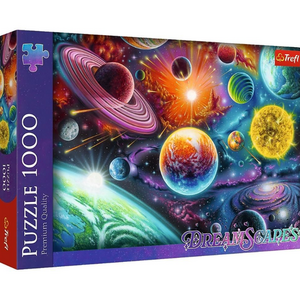 Puzzle Trefl 1000 piese - Aventura spatiala imagine