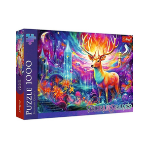 Puzzle Trefl 1000 piese - Caprioara mistica imagine