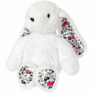 Jucarie de plus Stip - Iepuras, 35 cm (Alb) imagine