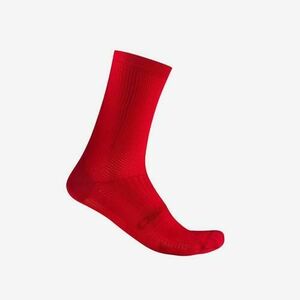 Sosete Castelli Espresso 18, unisex, S/M, 35-39, Rosu imagine
