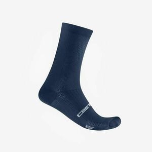Sosete Castelli Espresso 18, unisex, XXL, 44-47, Albastru imagine