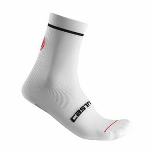 Sosete Castelli Entrata 13 unisex, L/XL, 40-43, Alb imagine